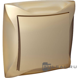 Выключатель с рамкой
Дуэт,  одноклавишный,  без подсветки,   цвет - шампань,  пластмасса,  WDE000412,  Schneider Electric
 - PULSAL.RU