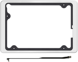 Рамка-держатель настенный для iPad 10,9-11 дюймов
Eikon EVO,  Eikon EXE,  Eikon EXE Flat & Tondo,  Eikon EXE Vintage,  Arke,  Linea,  Plana,  Idea,  Neve Up,  Plana Up,   цвет - белый,  металл,  01430.B VIM,  01430.B,  Vimar
 - PULSAL.RU