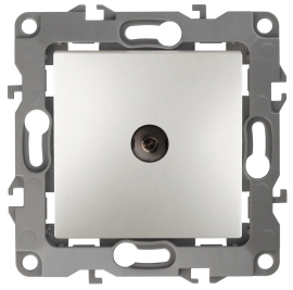 Розетка оконечная
Эра 12,  телевизионная (TV),  одинарная,   цвет - перламутр,  пластмасса,  Б0019428,  12-3101-15,  ЭРА
 - PULSAL.RU