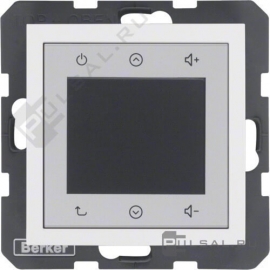 Стерео-радиоприемник Touch с RDS
S.1,  B.3,  B.7,   цвет - белый матовый,  пластмасса,  28849909,  2884 99 09,  Berker
 - PULSAL.RU