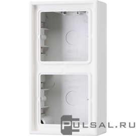 Накладная коробка c рамкой
LS 990,   цвет - белый,  пластмасса,  LS582AWW,  LS 582 A WW,  JUNG
 - PULSAL.RU