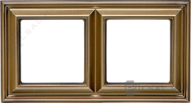 Рамка дизайн Багет ECO Profi Deco
ECO profi design (ECO Profi Deco),  2 поста,   цвет - латунь античная,  вертикальная,  горизонтальная,  пластмасса,  EPD482AT,  EPD 482 AT,  JUNG
 - PULSAL.RU