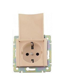 Розетка
Valena,  без шторок,  с крышкой,  с заземлением,  одинарная,  винтовые клеммы,   цвет - слоновая кость,  пластмасса,  695614,  6 956 14,  Legrand
 - PULSAL.RU