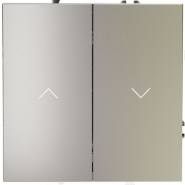 Выключатель для жалюзи
S70,  без фиксации,  без подсветки,   цвет - шелк,  пластмасса,  VLS020704,  Voltum
 - PULSAL.RU