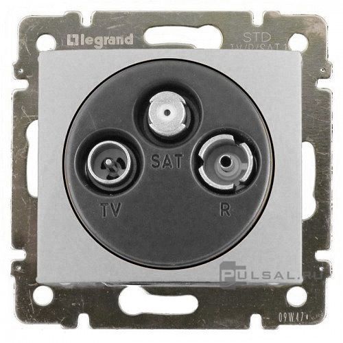 Розетка одиночная 
Valena,  телевизионная (TV),  спутниковая (SAT),  радио (R),  тройная,   цвет - алюминий,  пластмасса,  770135,  7 701 35,  Legrand
 - PULSAL.RU Розетка одиночная 
Valena,  телевизионная (TV),  спутниковая (SAT),  радио (R),  тройная,   цвет - алюминий,  пластмасса,  770135,  7 701 35,  Legrand
 - PULSAL.RU