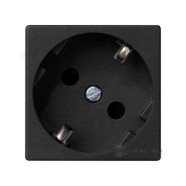 Розетка
Simon Connect K45 Лючки,  Simon Connect K45 Телеблоки,  со шторками,  с заземлением,  одинарная,  винтовые клеммы,   цвет - графит,  пластмасса,  K01-14,  Simon
 - PULSAL.RU