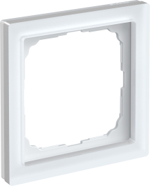 Рамка Pure
ArtGallery Pure,  1 пост,   цвет - белое матовое стекло,  вертикальная,  горизонтальная,  стекло акриловое,  GAL330101,  Systeme Electric
 - PULSAL.RU