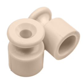 Изолятор для наружного монтажа витого провода (упаковка 100 шт)
Лизетта,  Лизетта Декор,  Лизетта Эксклюзив,  Фаберже,   цвет - песочное золото,  пластмасса,  B1-551-24-100,  Bironi
 - PULSAL.RU