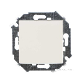 Переключатель перекрестный
Simon 15,  одноклавишный,  без подсветки,   цвет - слоновая кость,  пластмасса,  1591251-031,  Simon
 - PULSAL.RU