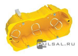 Монтажная коробка двухпостовая 151х46мм
AtlasDesign Air,  Atlas Design Antique,  Unica Базовая,  Unica Хамелеон,  Unica Quadro,  Unica Top,  Unica Class,  Unica New Pure,  Unica New Studio,  Unica New Studio modular,  Odace,  Sedna,  Glossa,  Blanca,  W59,  W59aqua,  Дуэт,  Этюд,  Atlas Design,  для полых стен и гипрока,  KM-251,  Schneider Electric
 - PULSAL.RU