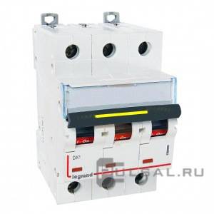 Автоматический выключатель DX³, 3 полюса, 1А, B, 16 кА, 408984, Legrand - PULSAL.RU Автоматический выключатель DX³, 3 полюса, 1А, B, 16 кА, 408984, Legrand - PULSAL.RU