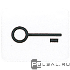 Символ для клавиши "ключ"
CD 500,  CD ударопрочная,  CD plus,  AP 600,  WG 600,  WG 800,   цвет - белый,  33TWW,  33 T WW,  JUNG
 - PULSAL.RU