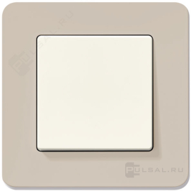 Рамка Manufactur Edition
Q.7,  1 пост,   цвет - коричневый песок матовый,  вертикальная,  горизонтальная,  пластмасса,  10116151,  1011 61 51,  Berker
 - PULSAL.RU