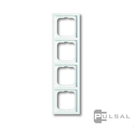 Рамка
Future linear,  4 поста,   цвет - альпийский белый,  вертикальная,  горизонтальная,  пластмасса,  1724-184K,  2CKA001754A4238,  ABB
 - PULSAL.RU