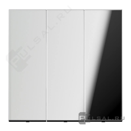 Клавиши
LS 990,  LS-design,  трехклавишный,  без подсветки,   цвет - хром,  металл,  GCR993,  GCR 993,  JUNG
 - PULSAL.RU