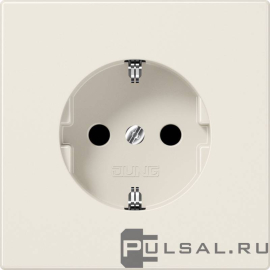 Розетка
LS 990,  LS-design,  FD-design,  со шторками,  с заземлением,  одинарная,  безвинтовые клеммы,   цвет - слоновая кость,  пластмасса,  LS1520KI,  LS 1520 KI,  JUNG
 - PULSAL.RU