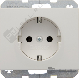 Розетка
K.1,  без шторок,  с заземлением,  одинарная,  безвинтовые клеммы,   цвет - белый глянцевый,  пластмасса,  47157009,  4715 70 09,  Berker
 - PULSAL.RU