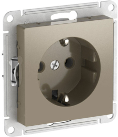 Розетка (безвинтовые клеммы)
Atlas Design Antique,  AtlasDesign Air,  Atlas Design,  без шторок,  с заземлением,  одинарная,  безвинтовые клеммы,   цвет - шампань,  пластмасса,  ATN000543S,  Schneider Electric
 - PULSAL.RU