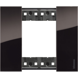 Рамкa
Living Now,  1 пост,   цвет - ночь,  горизонтальная,  стекло акриловое,  KA4802DG,  BTicino
 - PULSAL.RU