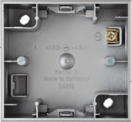 Коробка для наружного монтажа
K.5,   цвет - алюминий,  пластмасса,  10417003,  1041 70 03,  Berker
 - PULSAL.RU
