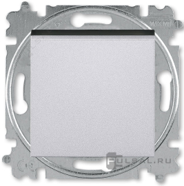 Переключатель
Levit,  одноклавишный,  без подсветки,   цвет - серебро / дымчатый чёрный,  пластмасса,  3559H-A06445 70W,  2CHH590645A6070,  ABB
 - PULSAL.RU