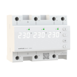 Реле напряжения 3P+N Relay welrok, 3НО, 40А, 220В AC, D6-40, Welrok - PULSAL.RU