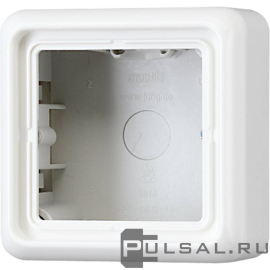 Накладная коробка c рамкой
CD 500,   цвет - белый,  пластмасса,  CD581AWW,  CD 581 A WW,  JUNG
 - PULSAL.RU