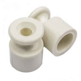 Изолятор для наружного монтажа витого провода (упаковка 100 шт)
Ришелье,  Лизетта,  Лизетта Декор,  Фаберже,   цвет - слоновая кость,  пластмасса,  R1-551-211-100,  Bironi
 - PULSAL.RU