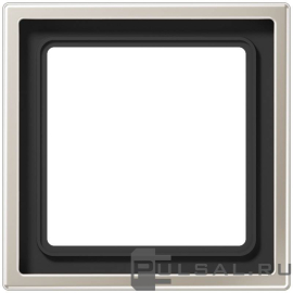 Рамка
LS 990,  LS 1912,  1 пост,   цвет - нержавеющая сталь,  вертикальная,  горизонтальная,  металл,  ES2981,  ES 2981,  JUNG
 - PULSAL.RU