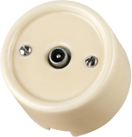 Розетка оконечная
Болонь,  телевизионная (TV),  одинарная,   цвет - слоновая кость,  фарфор / керамика,  SQ1820-0353,  TDM
 - PULSAL.RU Розетка оконечная
Болонь,  телевизионная (TV),  одинарная,   цвет - слоновая кость,  фарфор / керамика,  SQ1820-0353,  TDM
 - PULSAL.RU