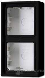 Накладная коробка c рамкой
LS 990,   цвет - черный,  пластмасса,  LS582ASW,  LS 582 A SW,  JUNG
 - PULSAL.RU