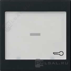 Клавиша с полем для надписи
Studio,  E2,  Esprit,  ClassiX,  ClassiX Art,  одноклавишный,  без подсветки,   цвет - черный матовый,  пластмасса,  0676005,  0676 005,  Gira
 - PULSAL.RU