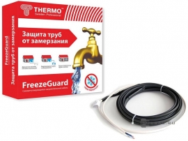 Саморегулирующийся нагревательный кабель,  Thermo FreezeGuard,   длинна - 6 м.,   мощность - 150 Вт.,  для подогрева труб,  двужильный,  CLT-JT-28 006-0150 set,  Thermo - PULSAL.RU