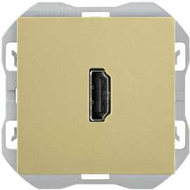 Розетка HDMI
Simon 270,   цвет - бронза,  пластмасса,  20000094-097,  Simon
 - PULSAL.RU