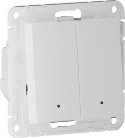 Умный выключатель проводной 2-х клавишный, 10 А
AtlasDesign Smart,   цвет - белый,  пластмасса,  ATN000153Z,  SBDV-00199,  Systeme Electric
 - PULSAL.RU