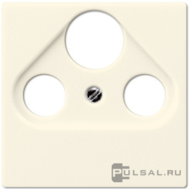 Накладка
AS 500,  ECO profi и ECO profi Standart,  ECO profi design (ECO Profi Deco),  телевизионная (TV),  спутниковая (SAT),  радио (R),  тройная,   цвет - слоновая кость,  пластмасса,  A561PLSAT,  A 561 PLSAT,  JUNG
 - PULSAL.RU
