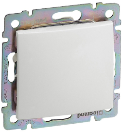 Выключатель
Valena,  одноклавишный,  без подсветки,   цвет - белый,  пластмасса,  694260,  6 942 60,  Legrand
 - PULSAL.RU