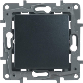 Переключатель перекрестный
Etika,  одноклавишный,  без подсветки,   цвет - антрацит,  пластмасса,  672649,  6 726 49,  Legrand
 - PULSAL.RU