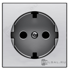 Накладка розетки с плоской поверхностью
SKY,  со шторками,  с заземлением,  одинарная,  винтовые клеммы,   цвет - нержавеющая сталь,  металл,  8588.9 AI,  2CLA858890A1401,  ABB
 - PULSAL.RU