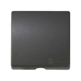 Накладка
Simon 82 Detail,  Simon 82 Nature,  Simon 82,   цвет - графит,  пластмасса,  82051-38,  Simon
 - PULSAL.RU