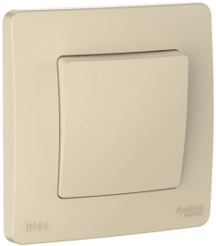 Переключатель 10 А
Blanca,  одноклавишный,  без подсветки,   цвет - бежевый,  пластмасса,  IP 44,  BLNVS410607,  Schneider Electric
 - PULSAL.RU