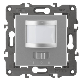 Датчик движения, 200 Вт
Elegance,  двухпроводный,   цвет - алюминий,  пластмасса,  Б0034354,  14-4103-03,  ЭРА
 - PULSAL.RU