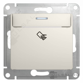 Выключатель карточный
Glossa,  без подсветки,   цвет - молочный,  пластмасса,  GSL000969,  Schneider Electric
 - PULSAL.RU