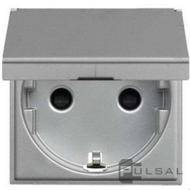 Розетка
Zenit,  со шторками,  с крышкой,  с заземлением,  одинарная,  винтовые клеммы,   цвет - серебряный,  пластмасса,  N2288.1 PL,  2CLA228810N1301,  ABB
 - PULSAL.RU