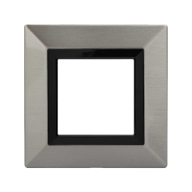 Рамкa
Avanti,  1 пост,   цвет - никелированная латунь,  черный,  вертикальная,  горизонтальная,  металл,  4409852DKC,  DKC_4409852,  DKC
 - PULSAL.RU