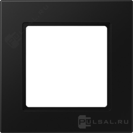 Рамка
A 550,  1 пост,   цвет - черный матовый,  вертикальная,  горизонтальная,  пластмасса,  A5581BFSWM,  A 5581 BF SWM,  JUNG
 - PULSAL.RU