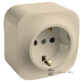 Розетка
Quteo,  со шторками,  с заземлением,  одинарная,  винтовые клеммы,   цвет - слоновая кость,  пластмасса,  782250,  7 822 50,  Legrand
 - PULSAL.RU
