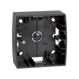 Коробка для наружного монтажа
Simon 82 Detail,  Simon 82 Nature,  Simon 82,   цвет - графит,  пластмасса,  82750-38,  Simon
 - PULSAL.RU