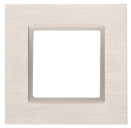 Рамкa
Elegance,  1 пост,   цвет - шампань,  шампань,  вертикальная,  горизонтальная,  металл,  Б0034542,  14-5201-04,  ЭРА
 - PULSAL.RU