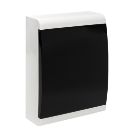 Щит распред, навесной ЩРН-П-24 "SlimBox" IP41 EKF PROxima, SlimBox, навесной, IP 41,  модулей - 24, пластмасса,  цвет - белый, sb-n-24, EKF - PULSAL.RU Щит распред, навесной ЩРН-П-24 "SlimBox" IP41 EKF PROxima, SlimBox, навесной, IP 41,  модулей - 24, пластмасса,  цвет - белый, sb-n-24, EKF - PULSAL.RU